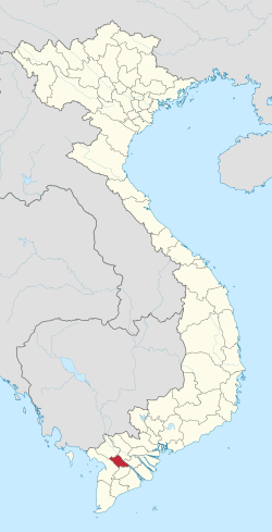 Location of Cần Thơ