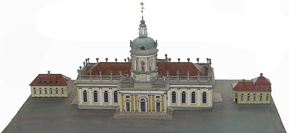 Miniature of the Supreme Parish Church in Berlin, as built by J. Boumann the Elder in 1750