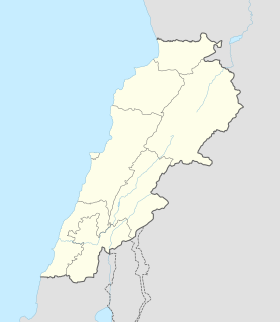 BEY은(는) 레바논 안에 위치해 있다