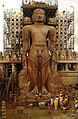 Statue de Gomateshvara, à Shravanabelagola.