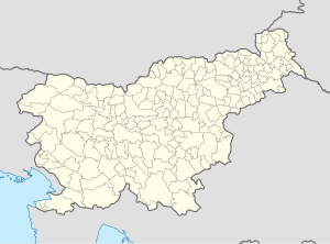 Целє. Карта розташування: Словенія