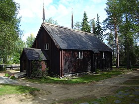 Sodankylä Old Church, Lapland, c.1689.