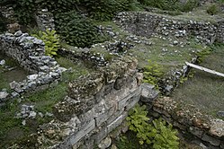 Останки от Кадмея, централното укрепление на антична Тива