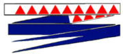 Commissioning pennant of the National Oceanic and Atmospheric Administration for Class I vessels