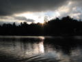 Kodaikanal Lake at sunset