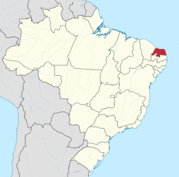 Rio Grande do Norte – Localizzazione