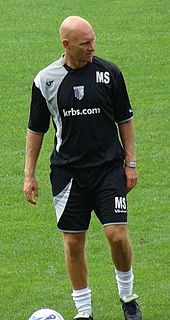 Footballer Mark Stimson