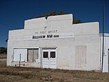 Abandoned post office in Bellview, Curry County, New Mexico.
