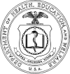 Seal of the U.S. Department of Health, Education, and Welfare until 1979