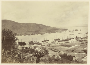 View of Nagasaki Bay, c. 1865