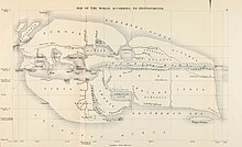Eratosthenes' map of the world (194 BC)
