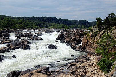 Great Falls on the Potomac River.