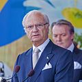 Le roi Charles XVI Gustave, président du WWF-Suède depuis 1988[134].