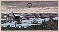 Näkymä Siikaniemestä kaupunkiin noin vuonna 1709