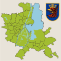 Polski: Osiedla administracyjne Szczecina