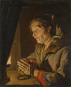 Old Woman Praying
