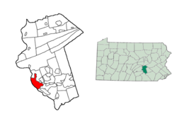 Harrisburg – Mappa