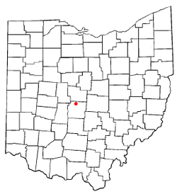 Location of Riverlea within Ohio