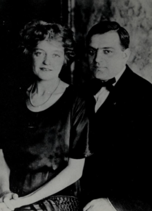 A photograph of Fiorello La Guardia and Thea Almerigotti