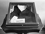 The waistcoat Pushkin wore during his fatal duel in 1837