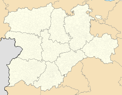 Becedas is located in Castile and León