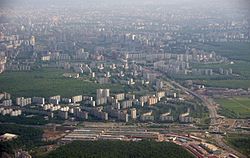 Aerial view of Tyoply Stan District