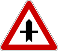 I-27 Intersection on a priority road with a non-priority road