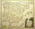 Castella i altres regions ibèriques el 1770