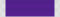 Purple Heart con foglia di quercia - nastrino per uniforme ordinaria