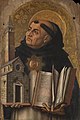 Image 32St. Thomas Aquinas, painting by Carlo Crivelli, 1476 (from Western philosophy)