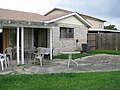 Back yard of a house in Harvey, Louisiana, United States