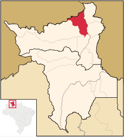 Location in Roraima