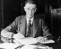 Vannevar Bush, inventor and science administrator, founder of Raytheon (BS, 1913; MS, 1913)