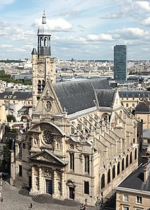 The church seen from the cupola of the Panthéon