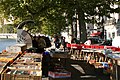 Outdoor bookselling in Lyon, 2008
