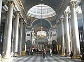An interior of Kazan Cathedral, Saint Petersburg, by Andrey Voronikhin