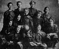 University of California-Berkeley women's basketball team, photographed in 1899