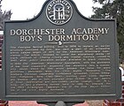Boy's Dorm historical marker