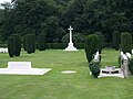 Principal axis of Reichswald Forest War Cemetery