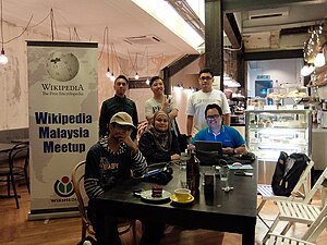Wikipedia Kuala Lumpur Meetup 2 @ Feeka Coffee Roasters, Bukit Bintang, Kuala Lumpur, Malaysia April 22, 2017