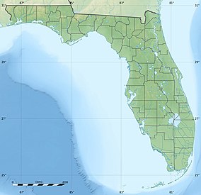 Map showing the location of Egmont Key State Park & National Wildlife Refuge