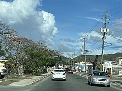 Left-hand traffic in the United States Virgin Islands
