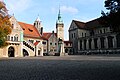 Burgplatz, with Castle, Cathedral, lion, and Town Hall