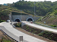 Maunabo Tunnels under construction, 2008