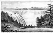 Horseshoe Falls from Goat Island (1832)