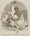 Negress waiting to be sold in the Slave Bazaar, Cairo - Curzon Robert - 1849