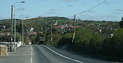Approaching Bellananagh from the south on the N55