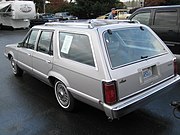 1984 Marquis station wagon, rear view
