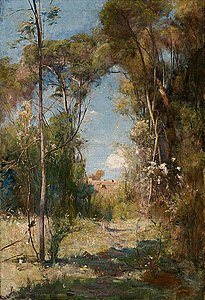 Arthur Streeton, Pastoral, 1888, National Gallery of Australia