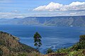 Image 39Lake Toba, the world largest volcanic lake panoramic view seen from Merek, North Sumatra (from Tourism in Indonesia)